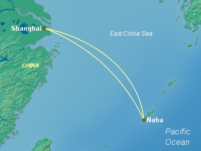 Japan Cruise Itinerary Map