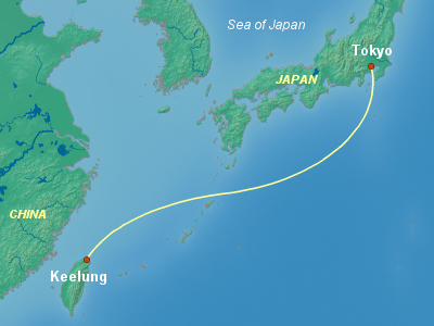 Asia Cruise Itinerary Map