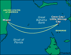 Bahamas Cruise Itinerary Map