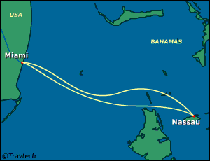 Bahamas Cruise Itinerary Map