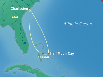 Caribbean Cruise Itinerary Map