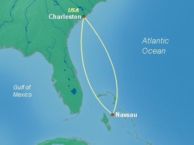 Bahamas Cruise Itinerary Map