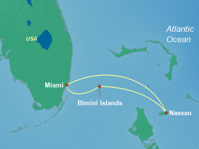 Bahamas Cruise Itinerary Map