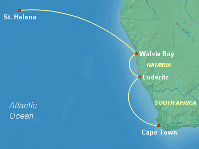 Panama Canal Cruise Itinerary Map