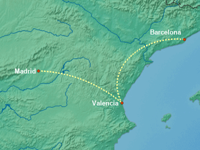 Mediterranean Cruise Itinerary Map