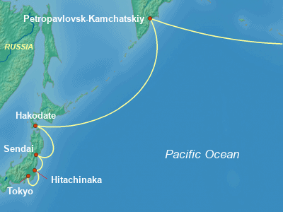 Alaska Cruise Itinerary Map