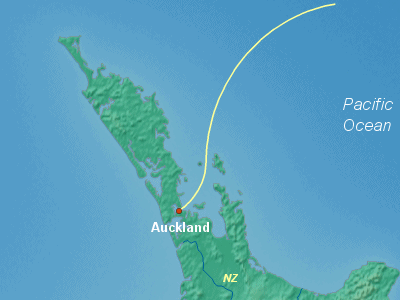 World Cruise Itinerary Map