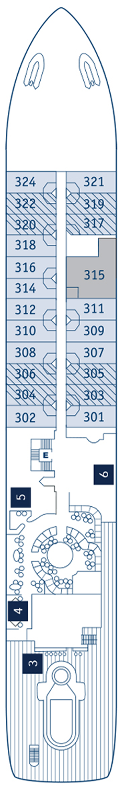 Plan for Deck 3
