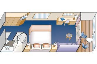 Sample Cabin Image for Category Code BF (Balcony)