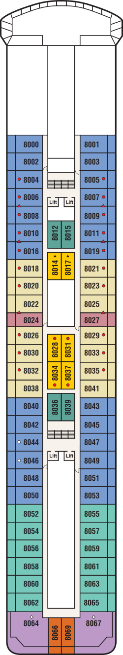 Plan for Deck 8