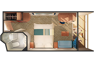 Sample Cabin Image for Category Code BF (Balcony)