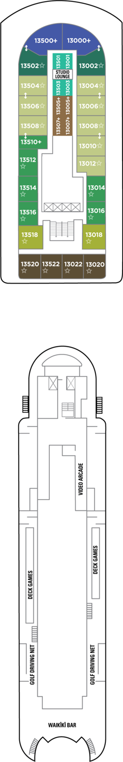 Plan for Deck 13