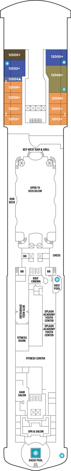 Plan for Deck 12