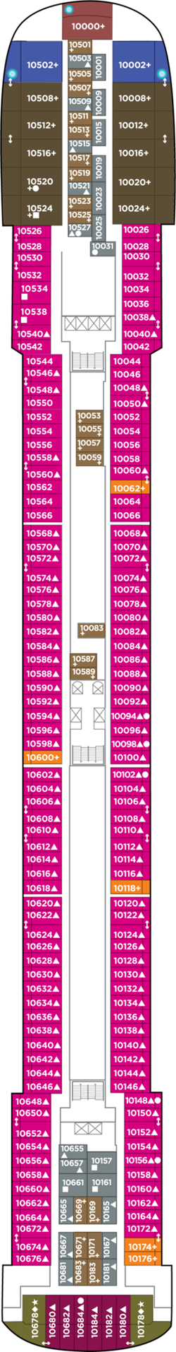 Plan for Deck 10