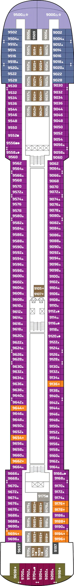 Plan for Deck 9
