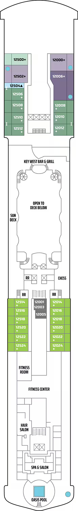 Plan for Deck 12