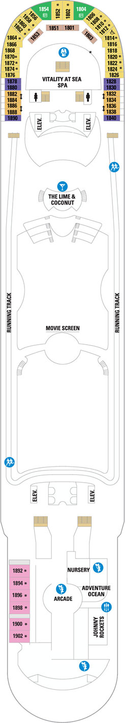 Plan for Deck 12