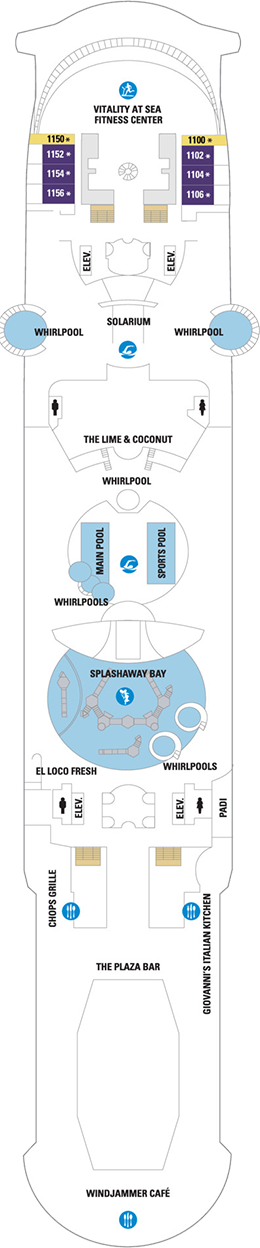 Plan for Deck 11