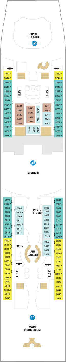 Plan for Deck 3