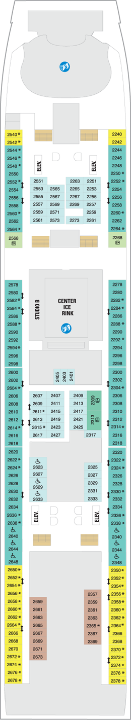Plan for Deck 2