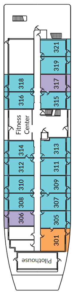 Plan for Deck 3