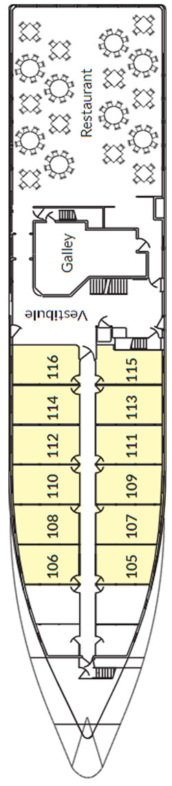 Plan for Main Deck