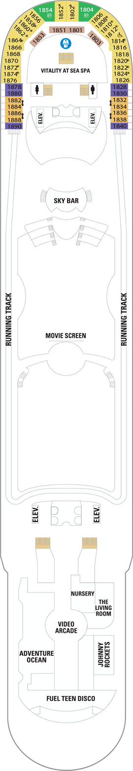 Plan for Deck 12