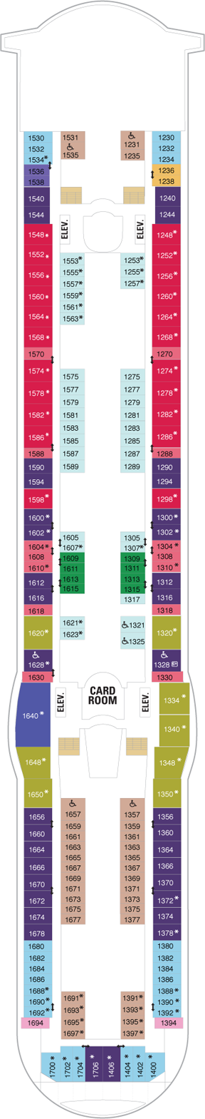 Plan for Deck 10