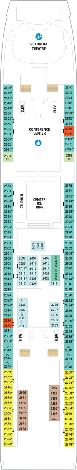 Plan for Deck 2