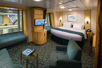 Sample Cabin Image for Category Code 1Q (Spacious Promenade View Interior)