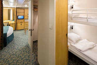 Sample Cabin Image for Category Code 1R (Spacious Interior)