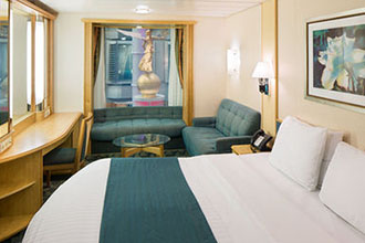 Sample Cabin Image for Category Code 2T (Promenade View Interior)