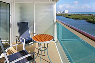Sample Cabin Image for Category Code CB (Connecting Oceanview Balcony)