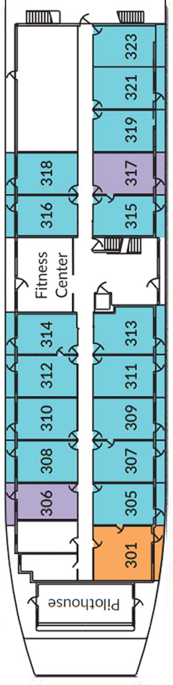 Plan for Deck 3