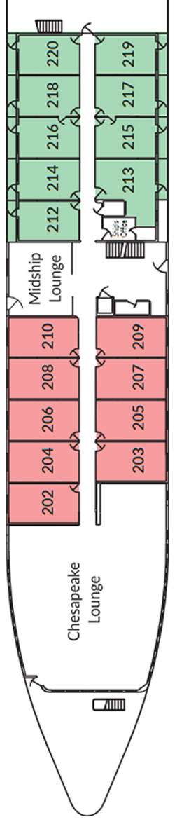 Plan for Deck 2