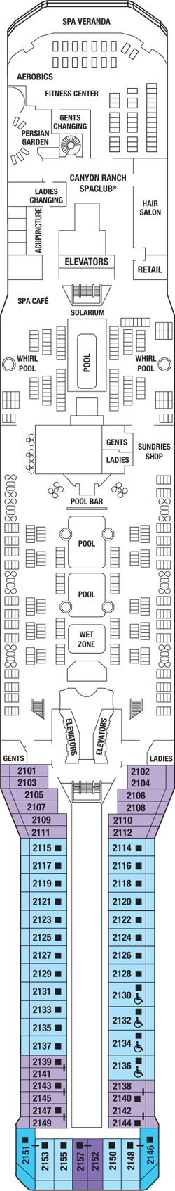 Plan for Deck 12