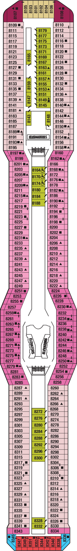 Plan for Deck 8