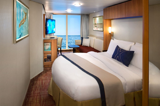 Sample Cabin Image for Category Code PN (Deluxe Panoramic Oceanview Stateroom)