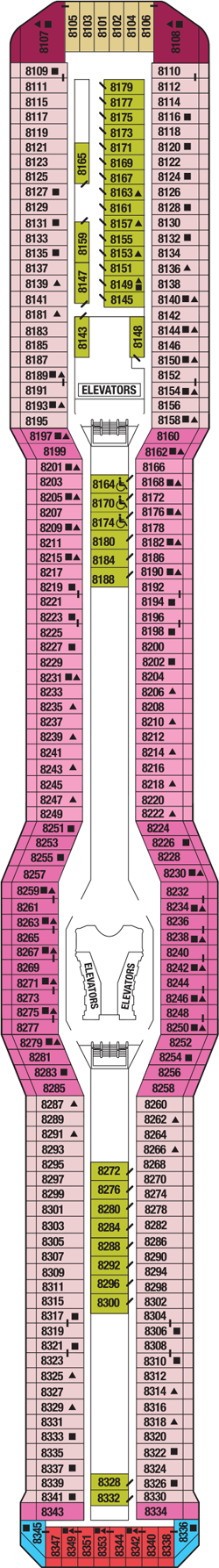 Plan for Deck 8