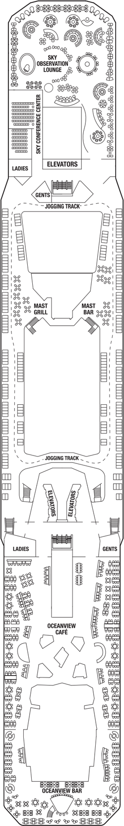 Plan for Deck 14 