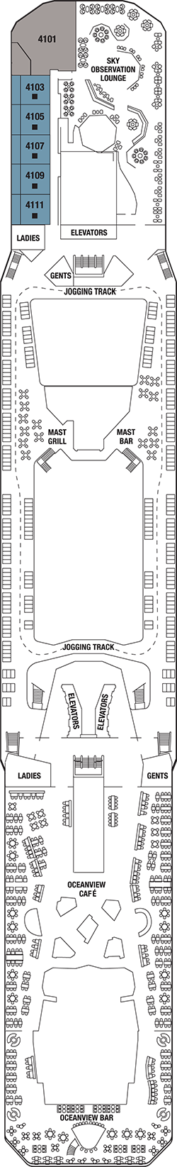 Plan for Deck 14
