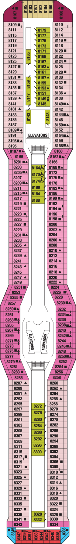 Plan for Deck 8