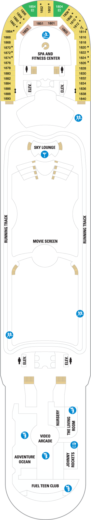 Plan for Deck 12