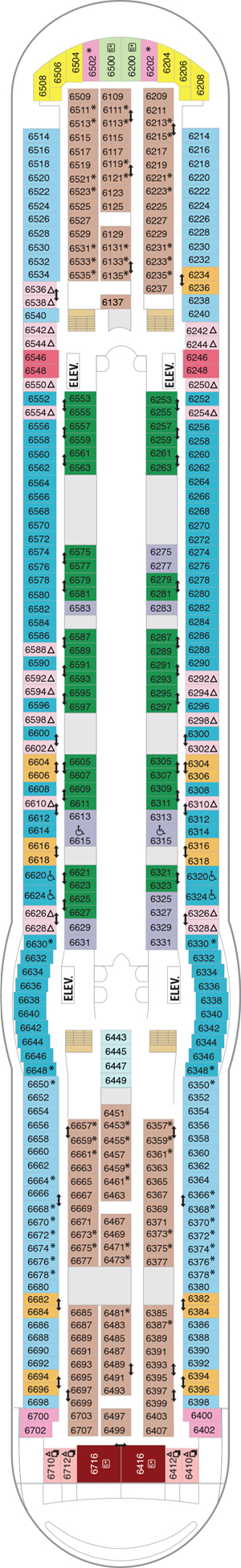 Plan for Deck 6