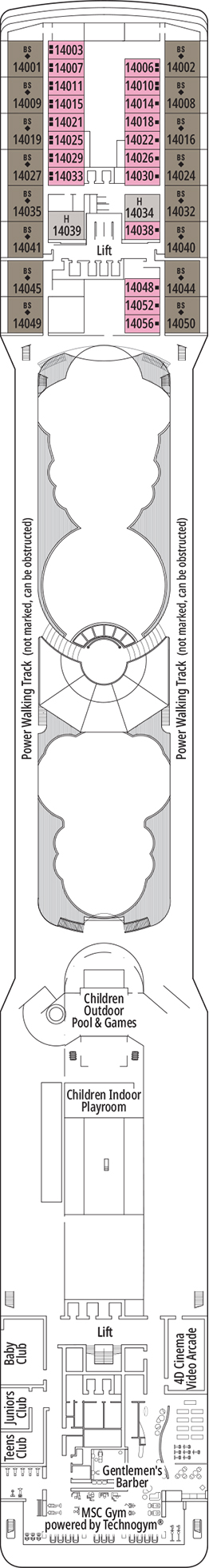 Plan for 14 - Pascoli Deck