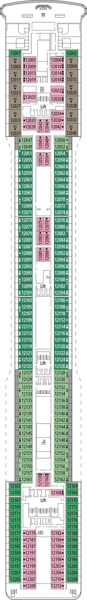 Plan for 12 - Leopardi Deck