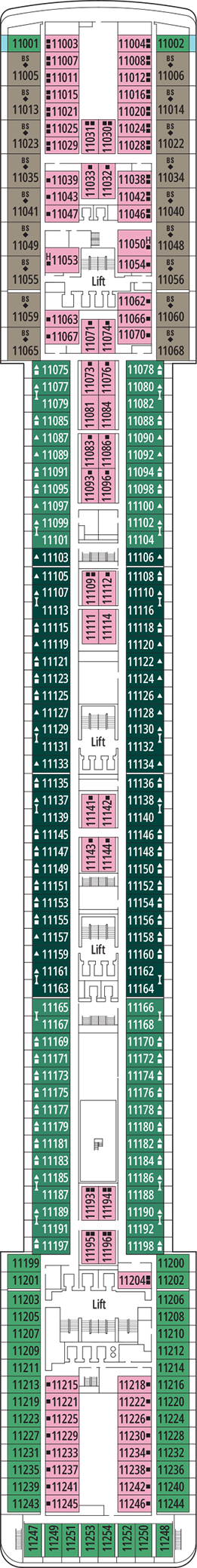 Plan for 11 - D'Annunzio Deck