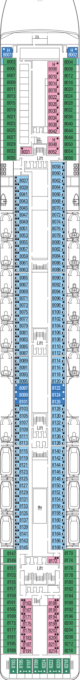 Plan for 8 - Tasso Deck