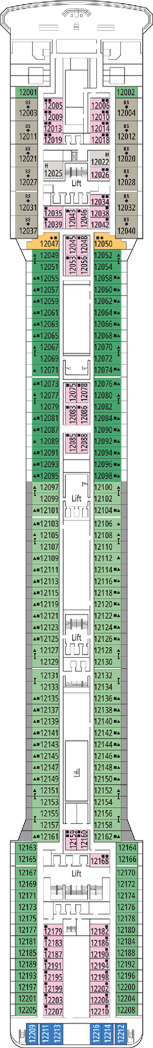 Plan for 12 - Portovenere Deck