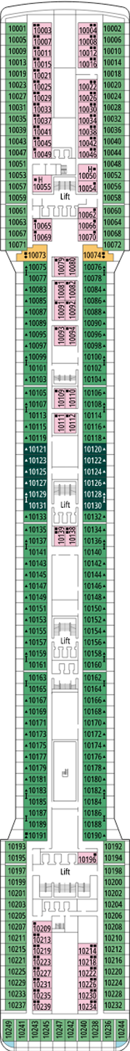 Plan for 10 - Riccione Deck